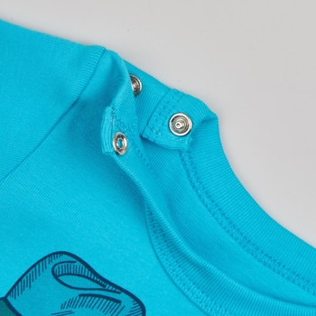 Футболка ясельна Ляля 3Т050 68 Блакитний (773091.1116843) - Pampik - 3