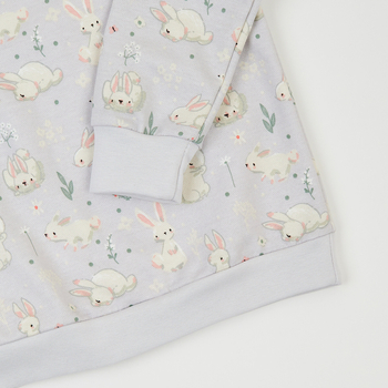 Піжама утеплена Ляля К3ФТ118 К3ФТ143 К3ФТ152 К3ФТ153 футер 128 Серый (963321.11844621) - Pampik - 7