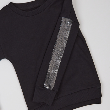 Світшот Ляля 3ІН114 116 Чорний (577582.511861) - Pampik - 9