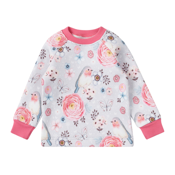 Світшот утеплений Ляля 3ТФ158 116 Голубой (859245.1215751) - Pampik