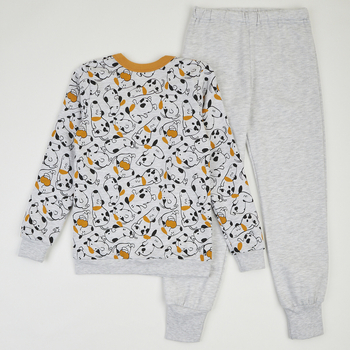 Піжама утеплена Ляля К3ФТ118 К3ФТ143 К3ФТ152 К3ФТ153 футер 104 Сірий (958047.11844617) - Pampik - 2