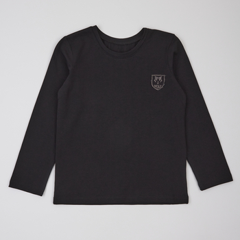 Лонгслів Ляля 3СК130 140 Черный (1013833.890333) - Pampik