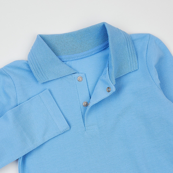 Поло з довгим рукавом Ляля 3ЛК131 110 Голубой (989043.917564) - Pampik - 3