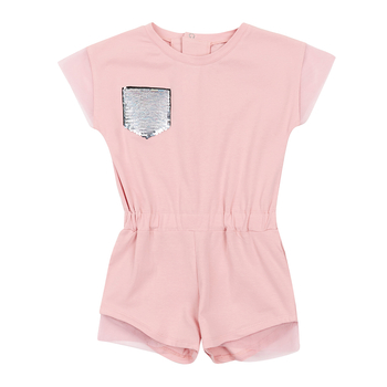 Ромпер Ляля 8СК100 122 Рожевий (711183.1014153) - Pampik