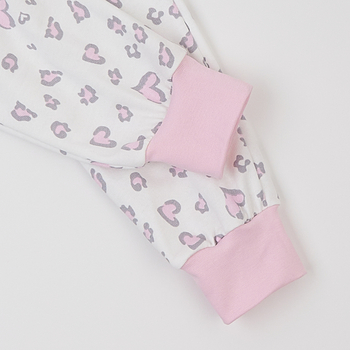 Піжама утеплена Ляля К3ФТ118 К3ФТ143 К3ФТ152 К3ФТ153 футер 92 Молоко (1027077.11844626) - Pampik - 4