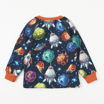 Світшот утеплений Ляля 3ТФ158 98 Синий (859263.1215753) - Pampik - 4