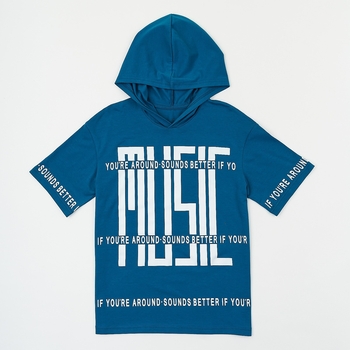 Футболка Ляля 3СК147 134 Синій (816398.1173061) - Pampik - 2