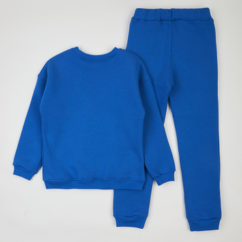 Спортивний костюм на флісі Ляля К3ТФ158 122 Синий (965990.1323824) - Pampik - 2
