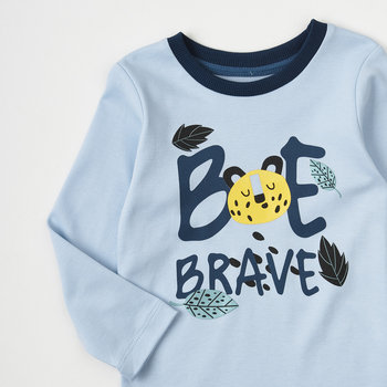 Лонгслів Ляля 3ІН156 116 Голубой (870115.1226611) - Pampik - 3