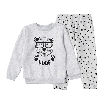 Спортивний костюм Ляля К3ДВ154 110 Сірий (870153.1224754) - Pampik