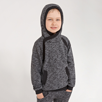 Худі Ляля 3ДВ110 134 Сірий (577383.511841) - Pampik - 3