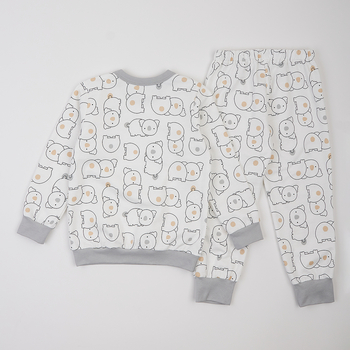 Піжама утеплена Ляля К3ФТ118 104 Молоко (1029653.8038012) - Pampik - 2