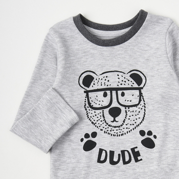 Лонгслів Ляля 3ІН156 122 Сірий (870123.1226612) - Pampik - 3