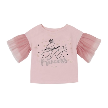 Футболка Ляля 3СК142 104 Рожевий (740393.1053804) - Pampik