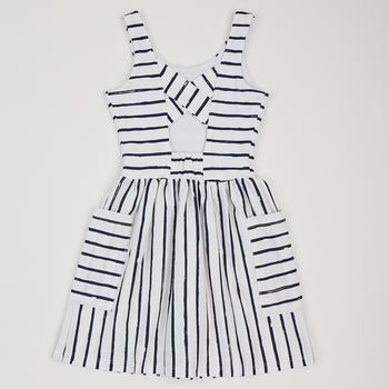 Сарафан Ляля 15КЛ102Інтерлок 116 Білий Синій (995056.1356211) - Pampik - 2