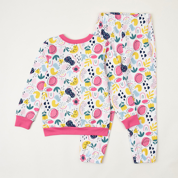 Піжама утеплена Ляля К3СН153 122 Белый (884454.1239112) - Pampik - 2