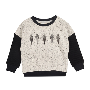 Світшот Ляля 3ДВ112 104 Сірий (577616.511723) - Pampik - 4