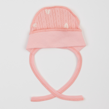 Чепчик Ляля 13АЖ004 39 Рожевий (1056448.517998) - Pampik - 2