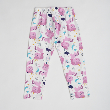 Лосини утеплені Ляля 10СН132 98 Молоко (850302.1206333) - Pampik - 2