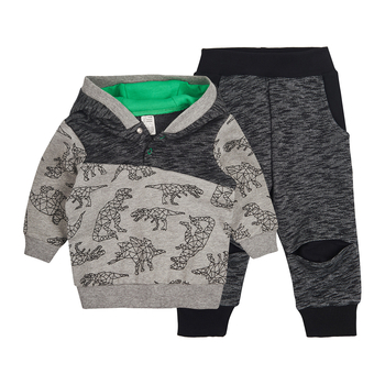 Спортивний костюм Ляля К2ДВ007 74 Сірий (825564.935433) - Pampik