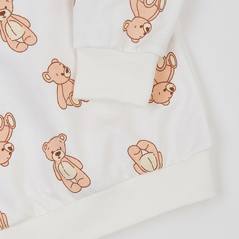 Піжама утеплена Ляля К3ФТ118 104 Молоко (1029652.8038013) - Pampik - 5