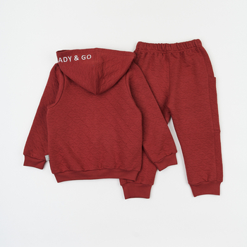 Спортивний костюм Ляля К2КП012 98 Коричневий (816823.1173431) - Pampik - 2