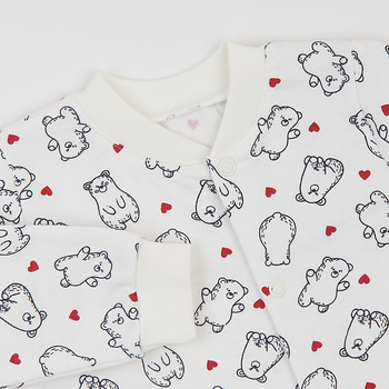 Чоловічок теплий Ляля 8ФТ049 80 Молоко (1033656.11844222) - Pampik - 3