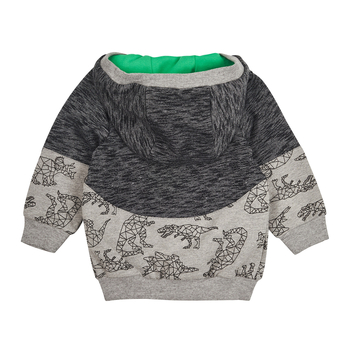 Спортивна кофта Ляля 2ДВ009 74 Серый Зеленый (575736.509931) - Pampik - 3