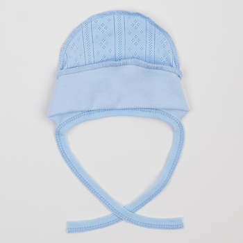 Чепчик Ляля 13АЖ004 41 Голубой (1056445.517999) - Pampik - 2