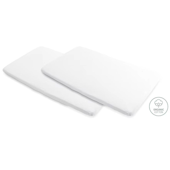 Простирадла для дитячого манежу Maxi-Cosi Iris2/Calao White, 2 шт. (2009431111) - Pampik