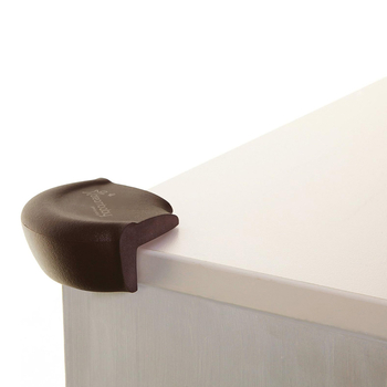 Захист на кути для дітей DreamBaby Brown, 4 шт., коричневий (G1349) - Pampik - 4