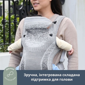 Рюкзак-переноска DreamBaby Inspire Grey (G2460) - Pampik - 8
