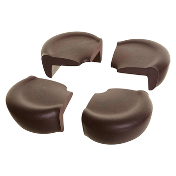 Захист на кути для дітей DreamBaby Brown, 4 шт., коричневий (G1349) - Pampik