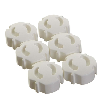 Заглушка для розетки DreamBaby Euro, великі, 6 шт. (G140) - Pampik - 2