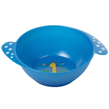 Мисочка Baboo Safari з ручками, синій (9-026) - Pampik - 2