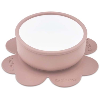 Мисочка силиконовая Baboo с основой-присоской, 6+ мес, какао (9-035) - Pampik