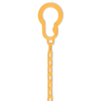 Цепочка для пустышки Baboo Safari, оранжевый (7-307) - Pampik - 3