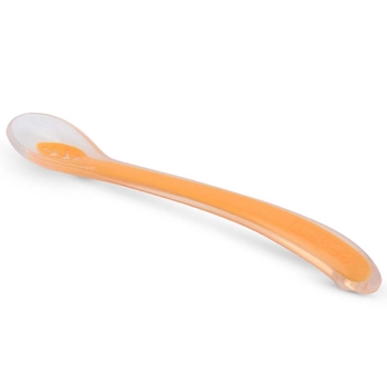 Ложка силиконовая Baboo, оранжевый (10-008) - Pampik - 2