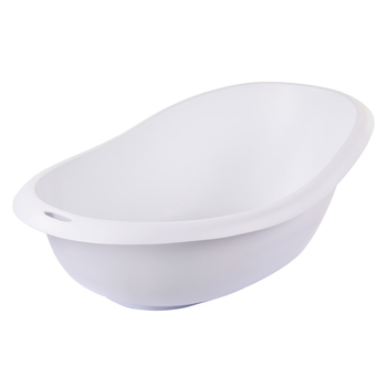 Ергономічна ванна зі зливом Bebe Confort Verso, білий (3107201900) - Pampik