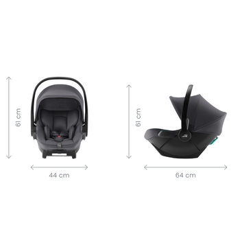 Автокрісло Britax Römer Baby-Safe Core Midnight Grey (2000038430) - Pampik - 11