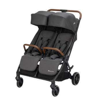 Прогулочная коляска для двойни Bebe Confort Mane Mineral Graphite (1316153210) - Pampik