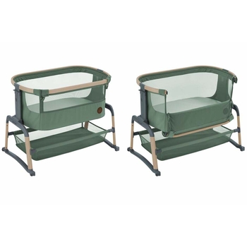 Приставне ліжечко Maxi-Cosi Iora Air Beyond Green (2121045110) - Pampik - 10