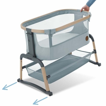 Приставне ліжечко Maxi-Cosi Iora Air Beyond Grey (2121052110) - Pampik - 10