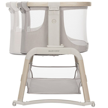 Приставне ліжечко Maxi-Cosi Iora Air Classic Beige Eco (2121022300) - Pampik - 5