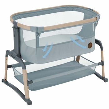 Приставне ліжечко Maxi-Cosi Iora Air Beyond Grey (2121052110) - Pampik - 6