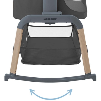 Приставне ліжечко Maxi-Cosi Iora Air Beyond Graphite (2121043110) - Pampik - 8