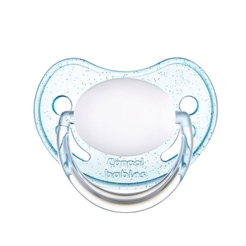 Пустушка силіконова анатомічна Canpol babies Basic, 0-6 міс., блакитний (22/427 Блакитний) - Pampik