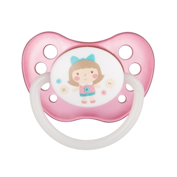 Латексна анатомічна пустушка Canpol Babies Toys 18+, рожевий (23/261 Рожевий) - Pampik