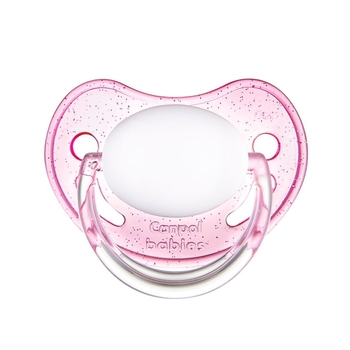 Латексна анатомічна пустушка Canpol babies Basic, 6-18 міс., рожевий (22/426 Рожевий) - Pampik