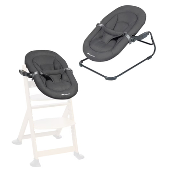 Крісло-баунсер Bebe Confort Timba Baby Mineral Graphite (2838153210) - Pampik - 2
